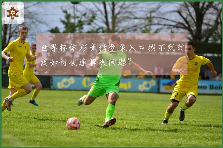 世界杯体彩竞猜登录入口找不到时该如何快速解决问题？